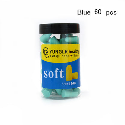 Soft Foam Earplugs For Sleeping Noise Reduction Sound Cancelling Travel Ear Plugs Protection AntiBr 13