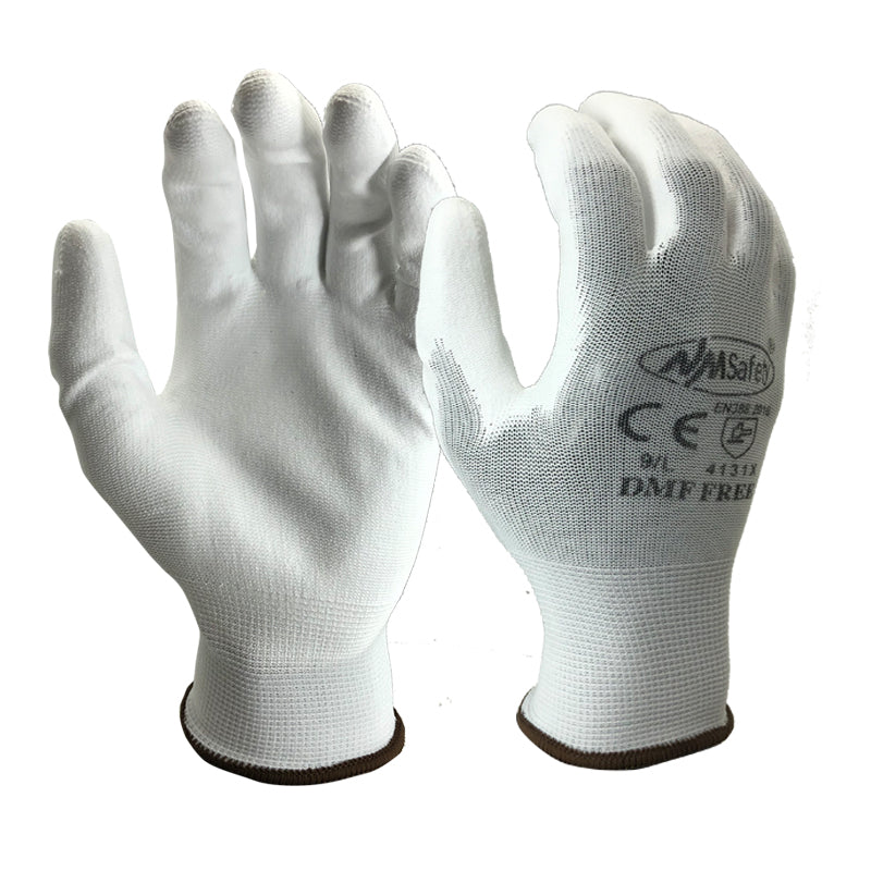 Nylon Protective Work Gloves For Men  Women Construction Gardening Running Safety Grip Working Glov 10