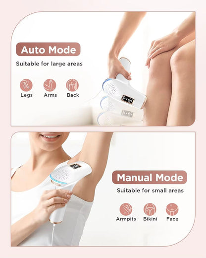 IPL Hair Removal Device  999900 Flashes Laser Hair Remover For Face Bikini  Full Body At Home 3