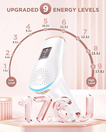 IPL Hair Removal Device  999900 Flashes Laser Hair Remover For Face Bikini  Full Body At Home 4