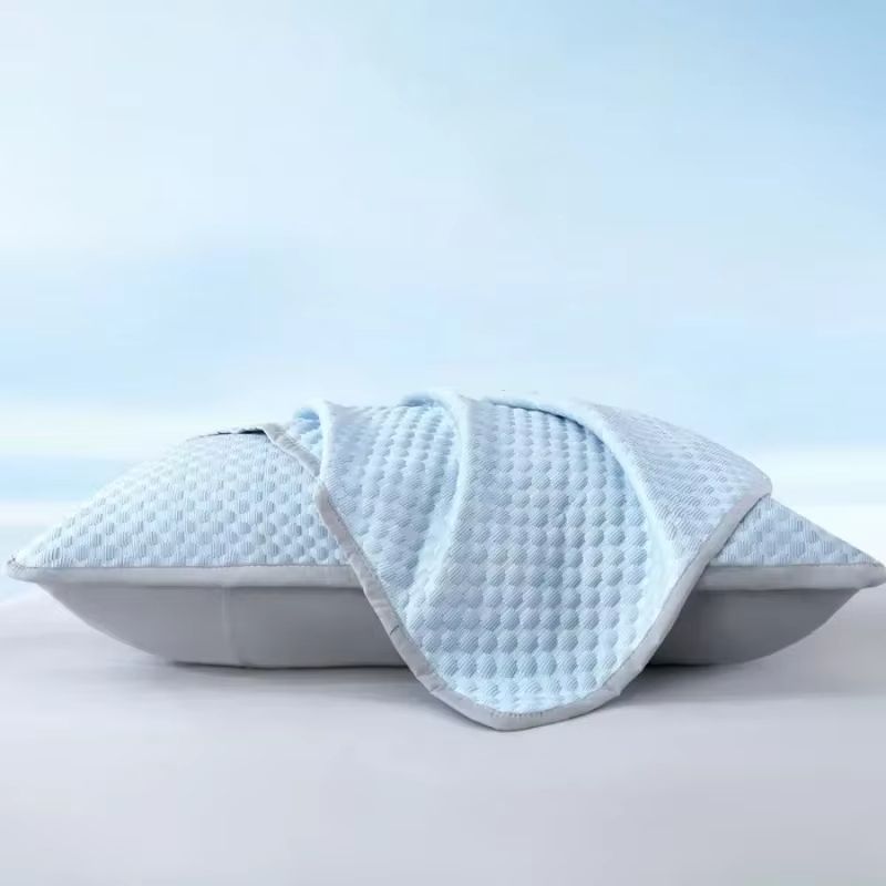 Cooling Pillowcase For Summer  Ice Silk Soft Breathable And Washable Pillow Cover 48x74cm No Pillow 4