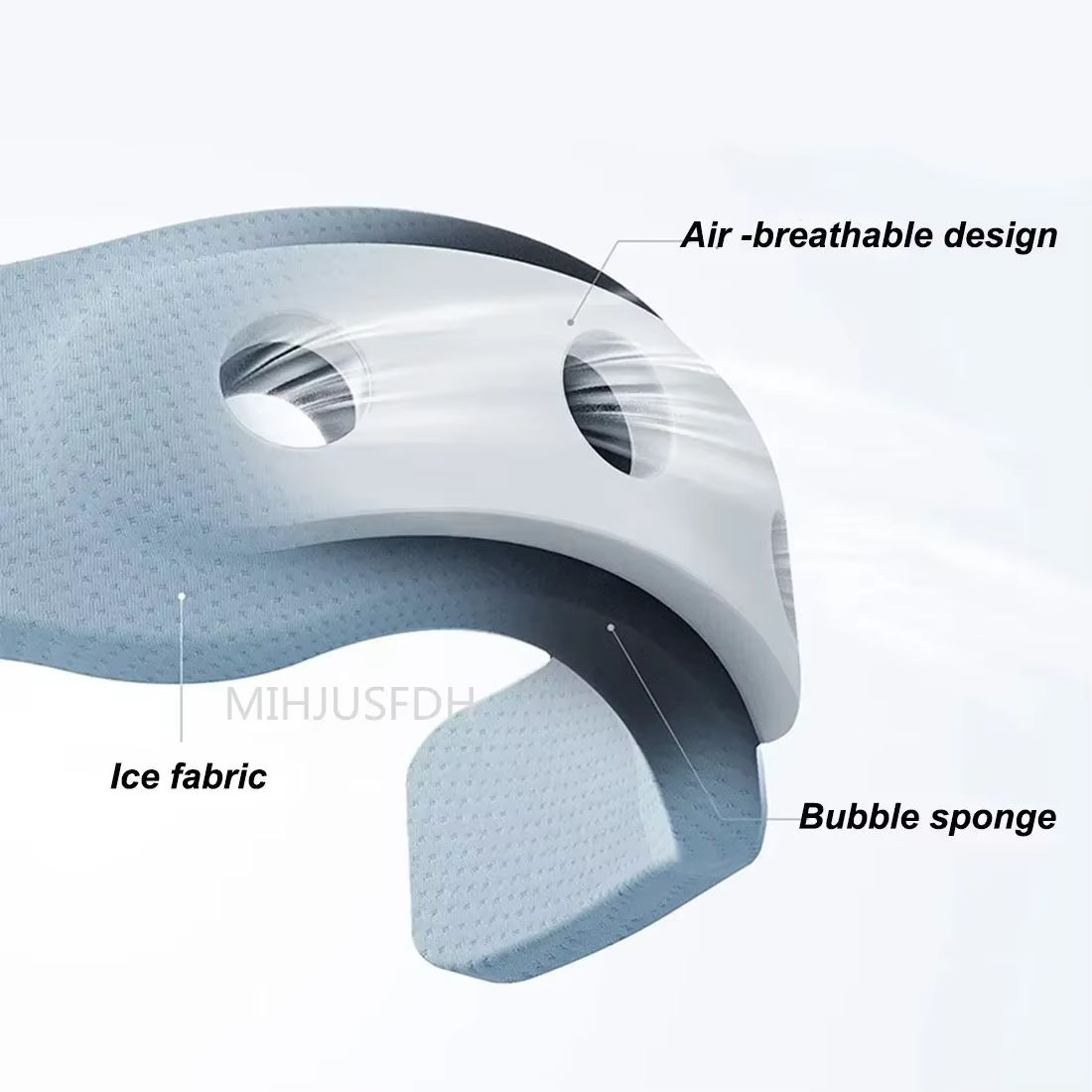 Adjustable Cervical Neck Support Pillow  Soft Foam Travel  Pain Relief Cushion For Airplane Or Home 2