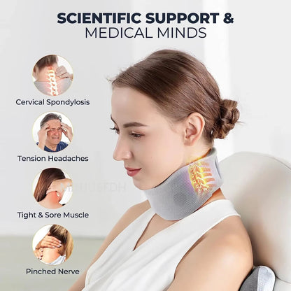 Adjustable Cervical Neck Support Pillow  Soft Foam Travel  Pain Relief Cushion For Airplane Or Home 3