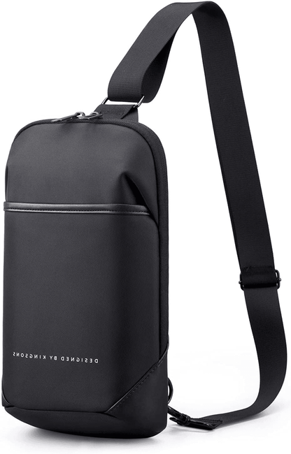 Kingsons UrbanTech Waterproof Sling Bag For Men Compact Crossbody With IPad Pocket 4