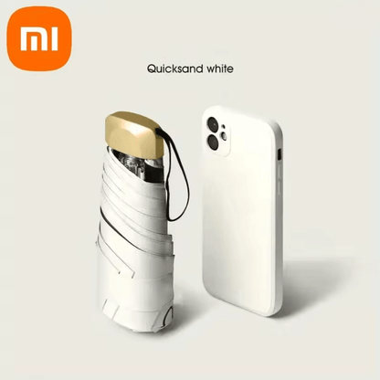 Xiaomi Capsule Mini Umbrella Ultra Light Dual Use Rain And UV Pocket Umbrella 4