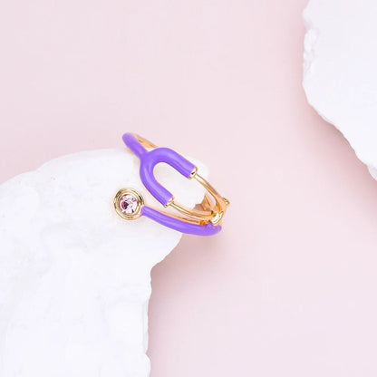 Crystal Stethoscope Ring For Doctors And Nurses 2