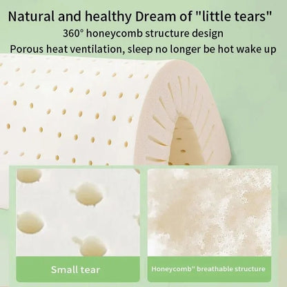 Natural Latex Memory Foam Cervical Pillow For Sleeping 5