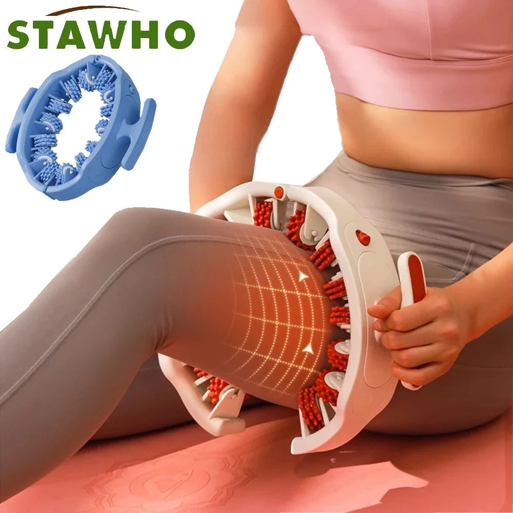 Manual Muscle Massager Roller for Anti-Cellulite and Pain Relief