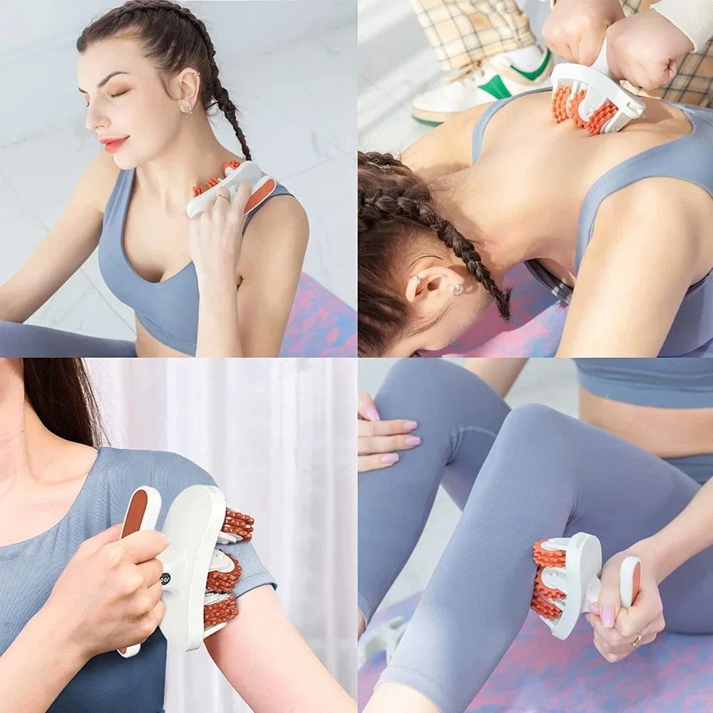 Manual Muscle Massager Roller For AntiCellulite And Pain Relief 5