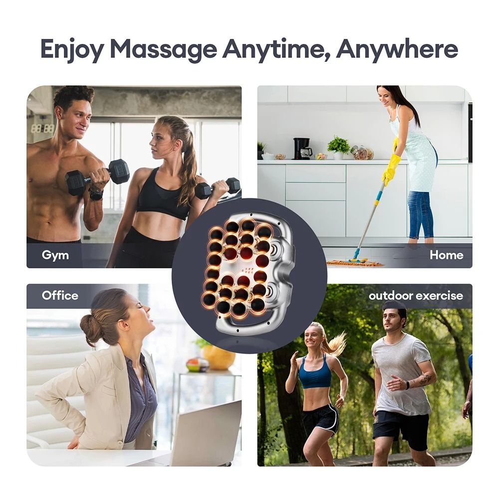 24Head Massage Gun With 99 Speed Levels For Deep Muscle Therapy 5