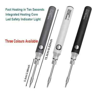 Wireless USB Soldering Iron  FastCharging Portable And Cordless For Precision Repairs 2