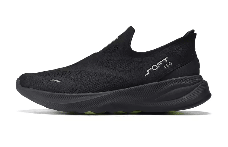 Li Ning Soft Go 2 Knit Mens Slip On Walking Sneakers 3