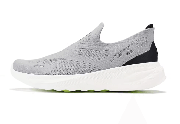 Li Ning Soft Go 2 Knit Mens Slip On Walking Sneakers 6