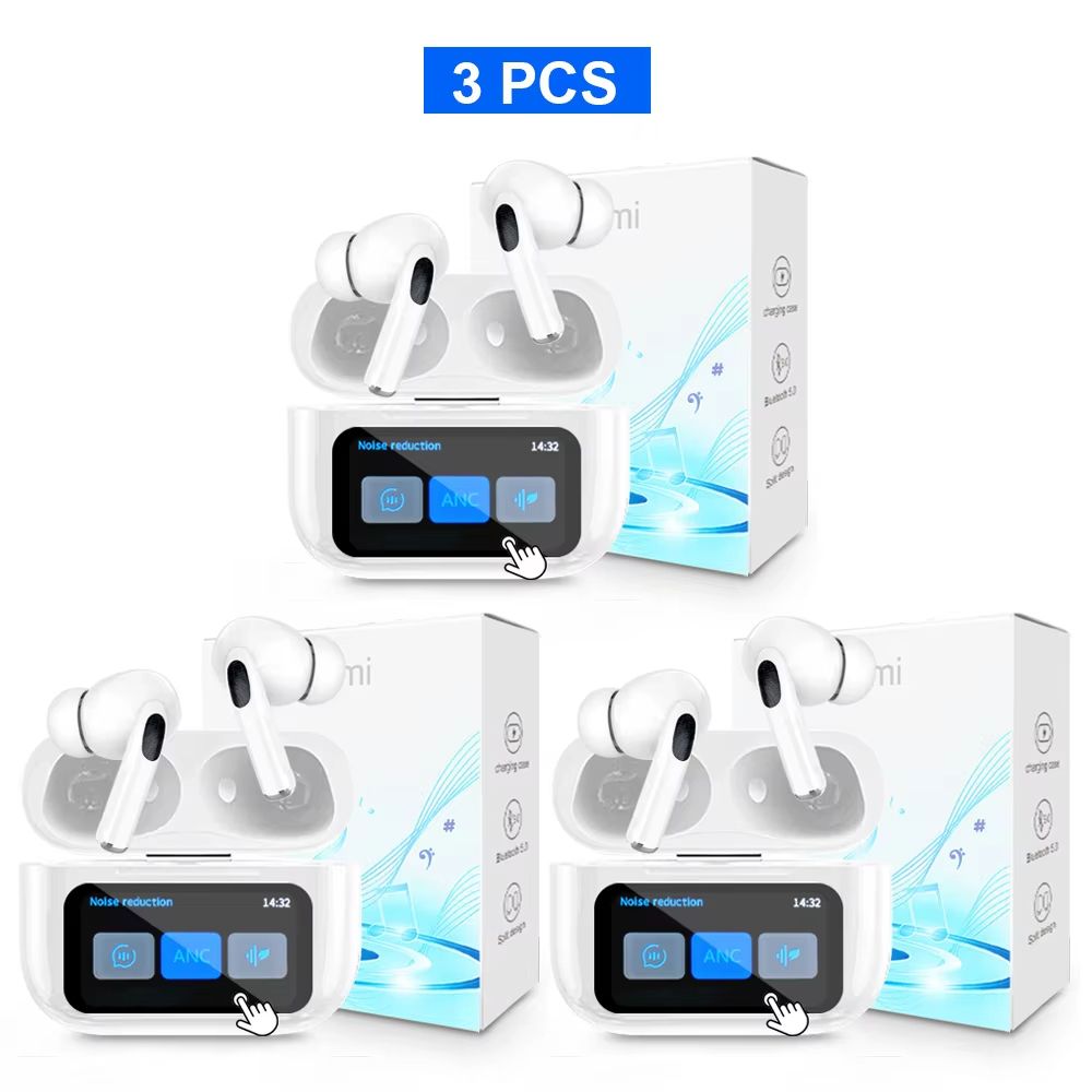 Xiaomi TWS Bluetooth Earbuds  HD Stereo Sound With LCD Touch Charging Case 13