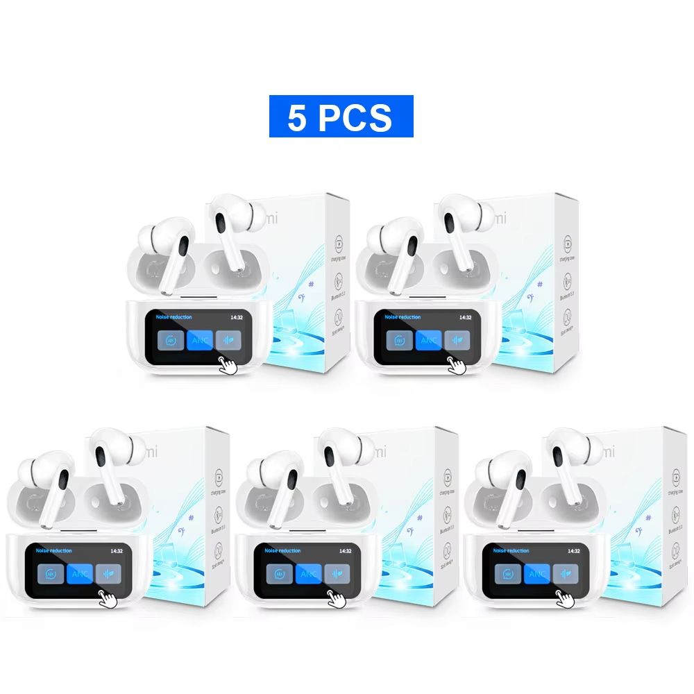 Xiaomi TWS Bluetooth Earbuds  HD Stereo Sound With LCD Touch Charging Case 15