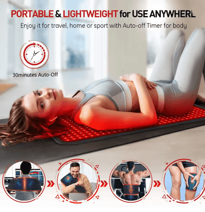RejuvaWave 850nm Infrared Pain Relief Heating Pad Belt 2