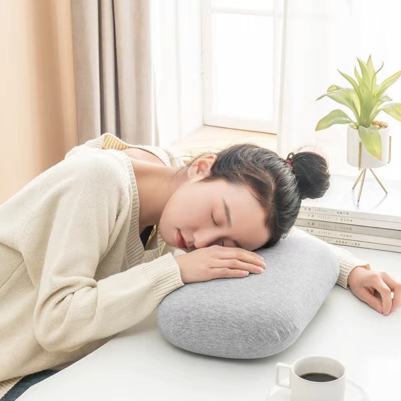 Memory Foam Travel Neck Pillow  Ergonomic Slow Rebound For Cervical Support  Restful Sleep 3