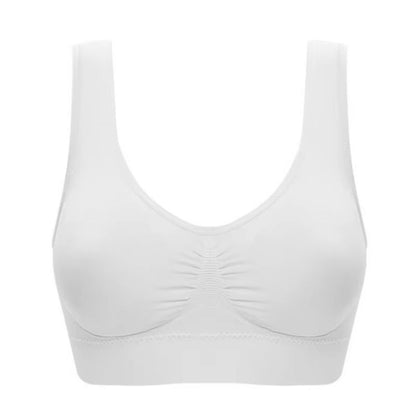 Seamless NoPad Sports Bra  Breathable Lightweight Bralette For Yoga  Fitness 5