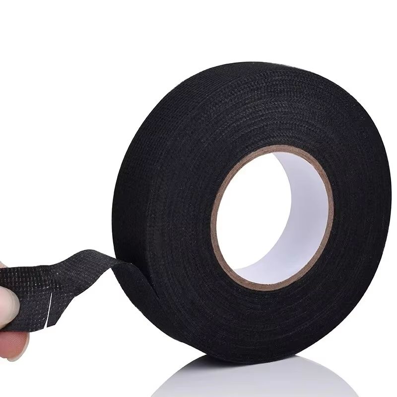 HeatResistant Adhesive Cloth Tape  15M Flame Retardant Automotive Wire Harness Wrap 1