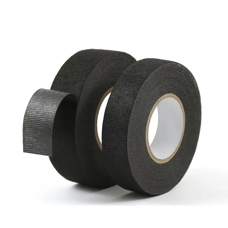 HeatResistant Adhesive Cloth Tape  15M Flame Retardant Automotive Wire Harness Wrap 2