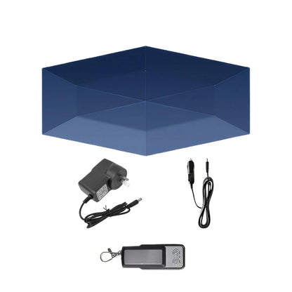 Smart Automatic Car Umbrella Canopy With Sun Protection And Waterproof Cover For All Weather 9