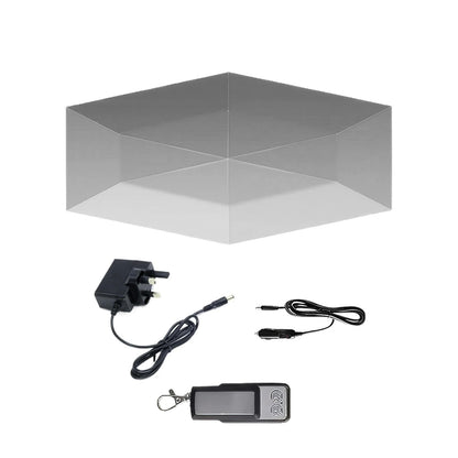 Smart Automatic Car Umbrella Canopy With Sun Protection And Waterproof Cover For All Weather 11