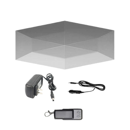 Smart Automatic Car Umbrella Canopy With Sun Protection And Waterproof Cover For All Weather 13