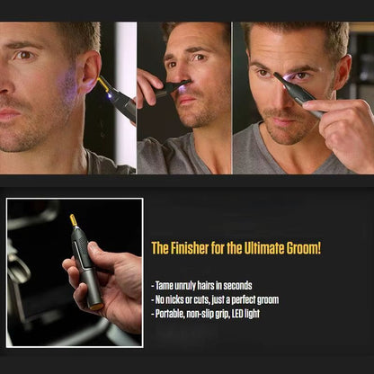 UltraThin Nose  Ear Hair Trimmer  Waterproof Portable Grooming Tool For Men 5