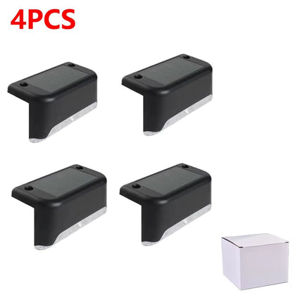 Solar LED Step Lights  Warm White Waterproof Outdoor Lighting For Stairs Patio  Fence 11