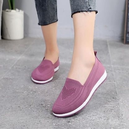 Lightweight Women Casual Walking Shoes With Breathable Mesh And Anti Slip Comfort Sole For Daily Fi 5
