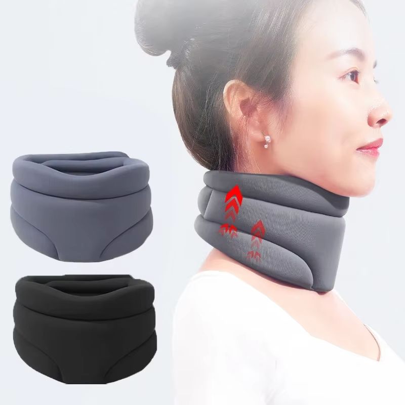 Adjustable Soft Cervical Neck Brace – Foam Support Collar for Pain Relief, Travel & Posture Correction