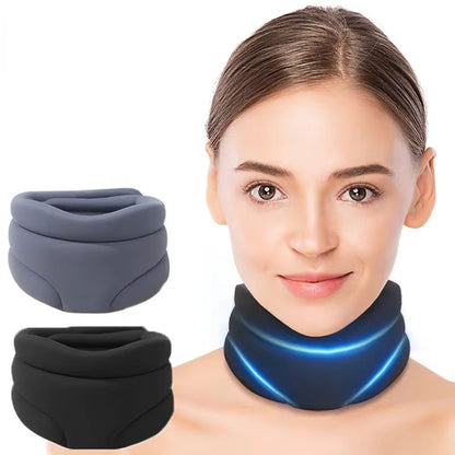 Adjustable Soft Cervical Neck Brace  Foam Support Collar For Pain Relief Travel  Posture Correction 4