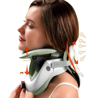 Adjustable Air Neck Stretcher Collar for Spine Alignment and Cervical Traction Relief