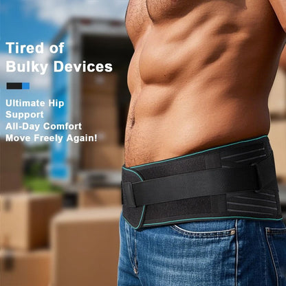 Adjustable Back Support Brace For Lower Back Pain Posture Correction Sciatica And Workout Recovery 3