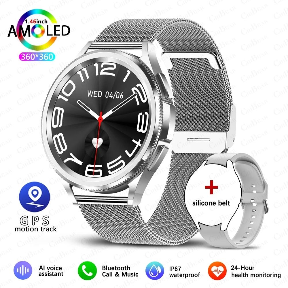 Galaxy Watch 6 Smartwatch For Men With GPS AMOLED Screen And 100 Plus Sport Modes 10