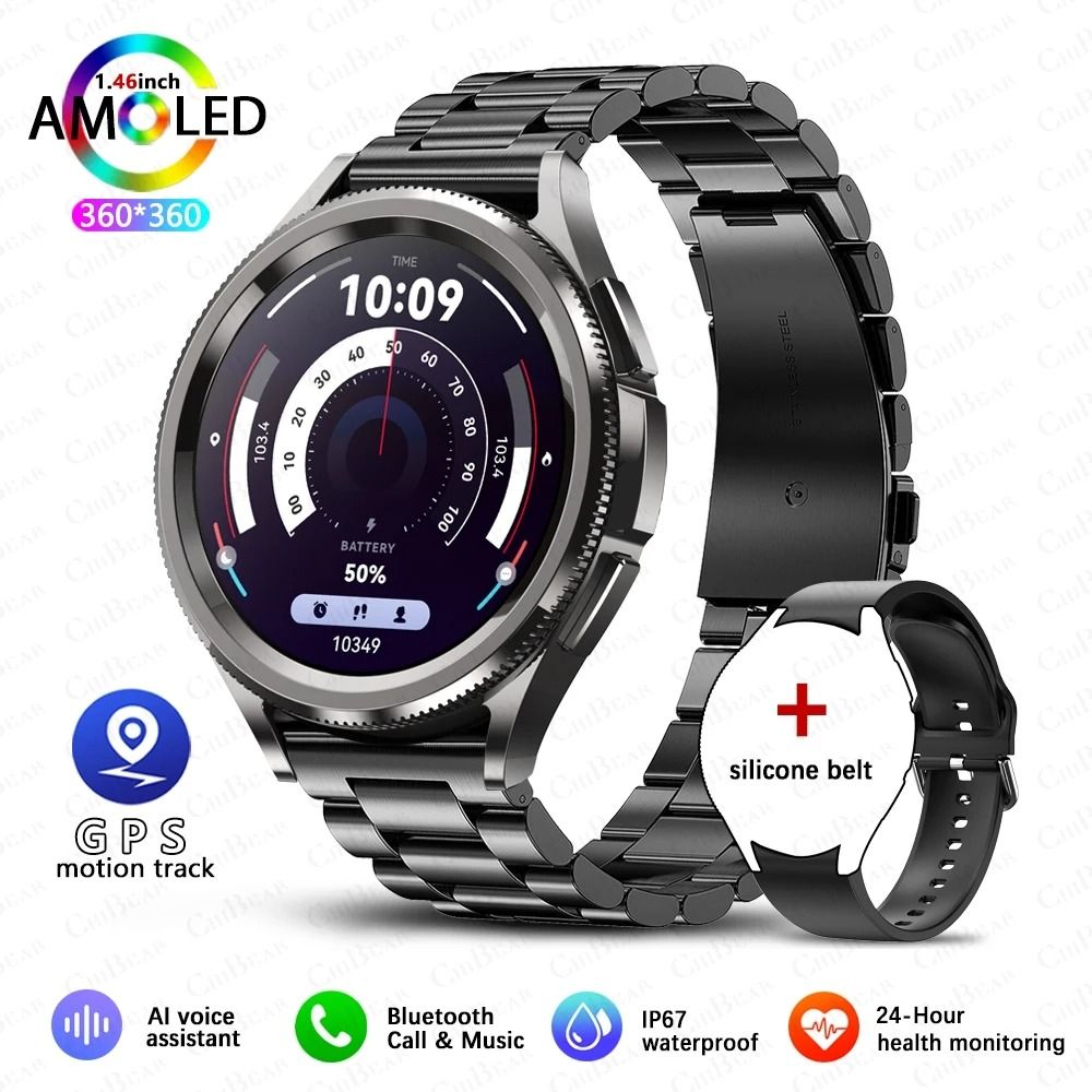 Galaxy Watch 6 Smartwatch For Men With GPS AMOLED Screen And 100 Plus Sport Modes 12