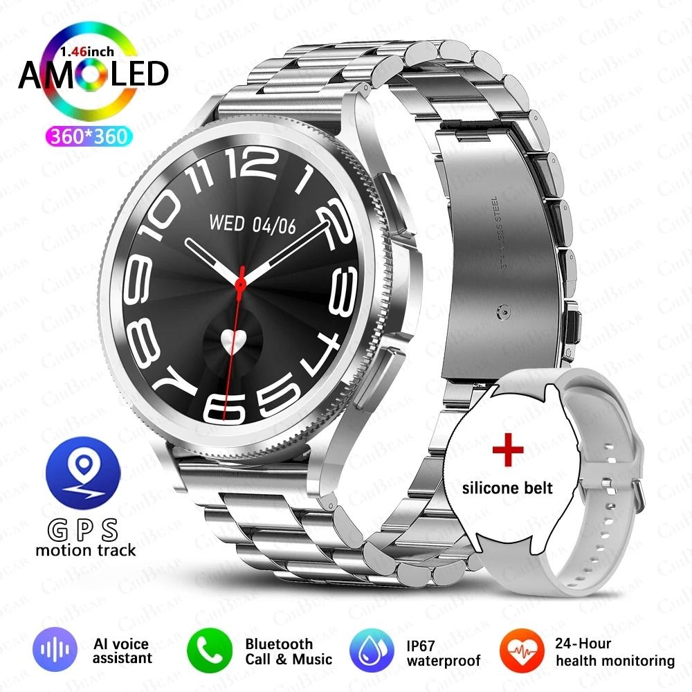 Galaxy Watch 6 Smartwatch For Men With GPS AMOLED Screen And 100 Plus Sport Modes 13