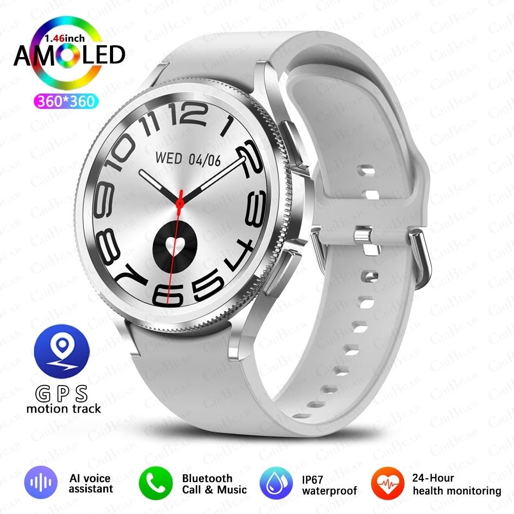 Galaxy Watch 6 Smartwatch For Men With GPS AMOLED Screen And 100 Plus Sport Modes 7