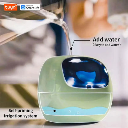 Smart Planter With AI Expressions And Sensors For Easy Plant Care 4