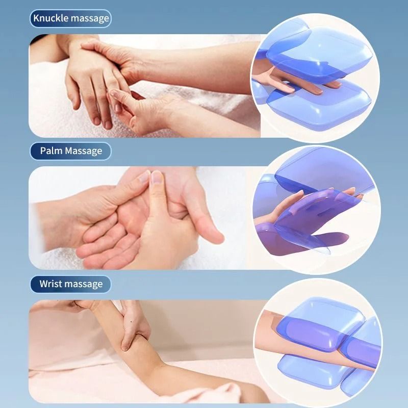 Cordless Electric Hand Massager With Heating And Air Compression 3