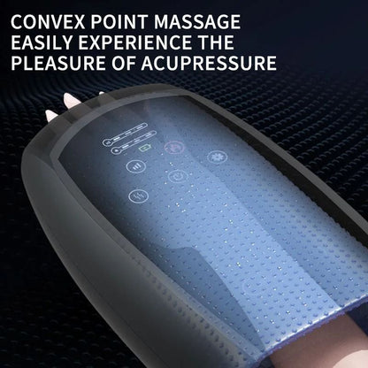 Cordless Electric Hand Massager With Heating And Air Compression 5