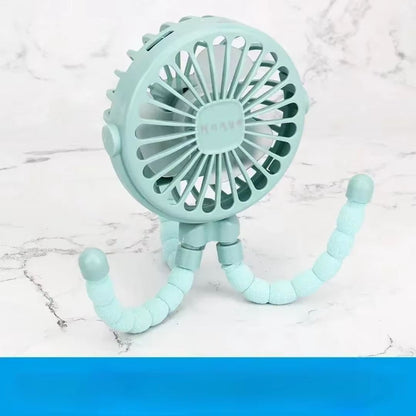 Compact Rechargeable Stroller Fan  Quiet USB Portable Fan For Baby  You 6