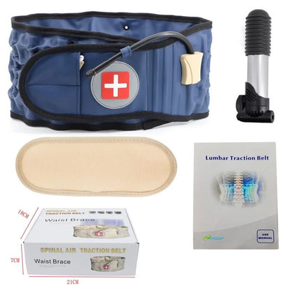 Adjustable Air Traction Back Brace For Lumbar Relief And Posture Support 10