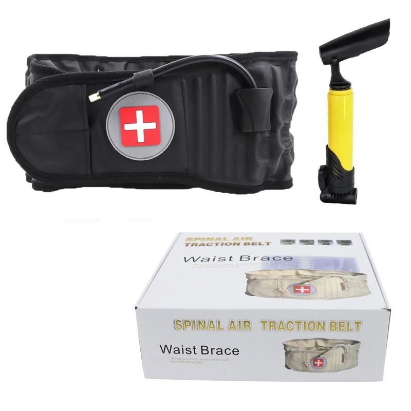 Adjustable Air Traction Back Brace For Lumbar Relief And Posture Support 6