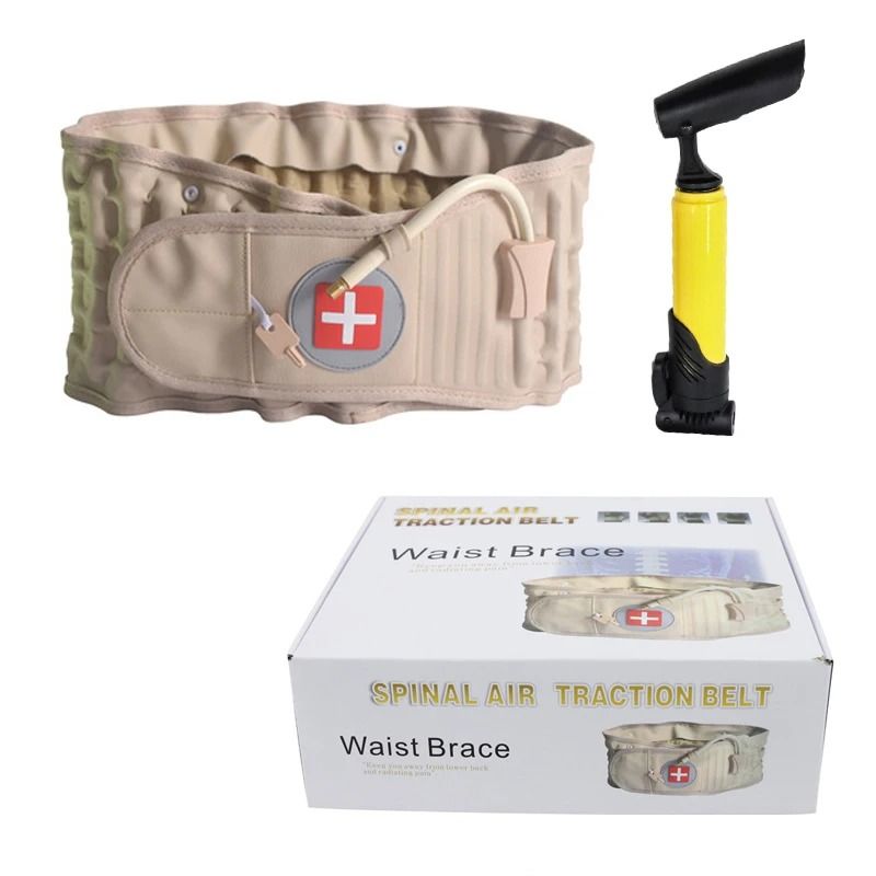 Adjustable Air Traction Back Brace For Lumbar Relief And Posture Support 7