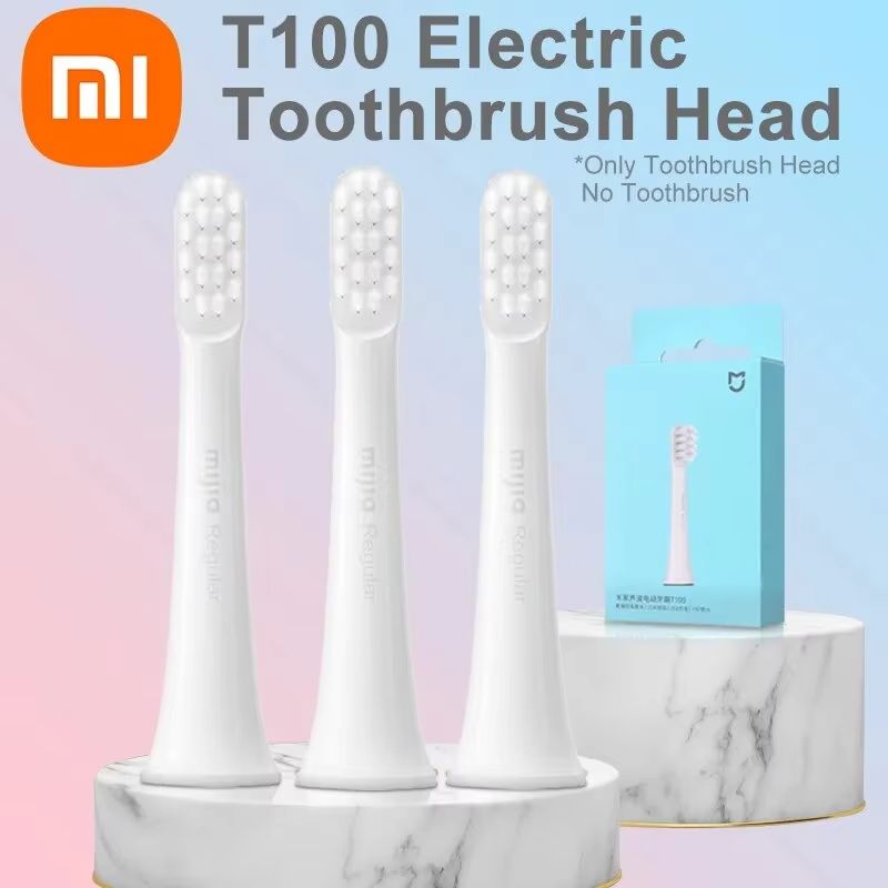 Xiaomi Mijia T100 Smart Toothbrush Replacement Head  Soft Sonic Toothbrush Head Pack Of 3 6