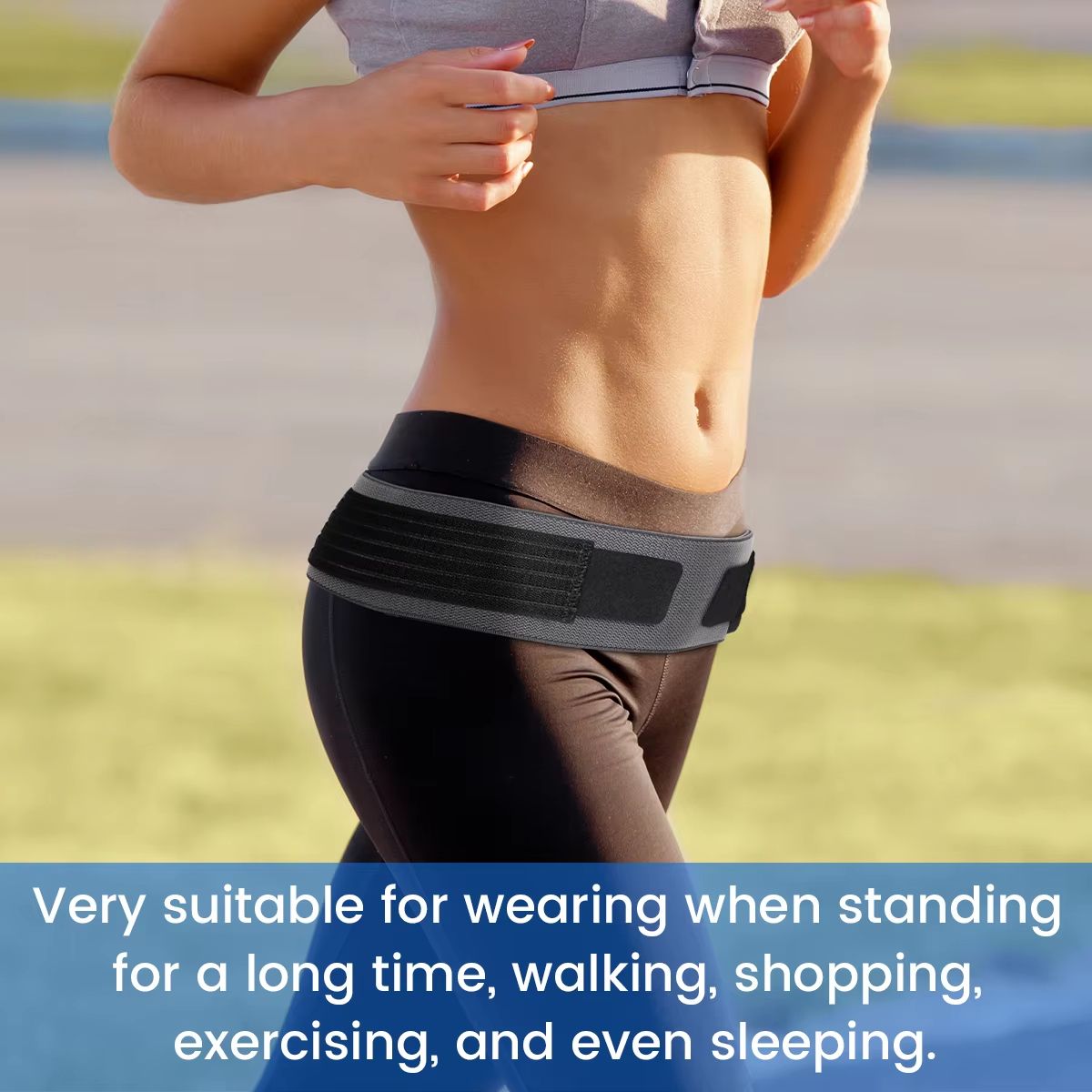 VELPEAU Supportive Sacroiliac Belt  Adjustable SI Joint Support Belt For Sciatica  Postpartum Recov 5
