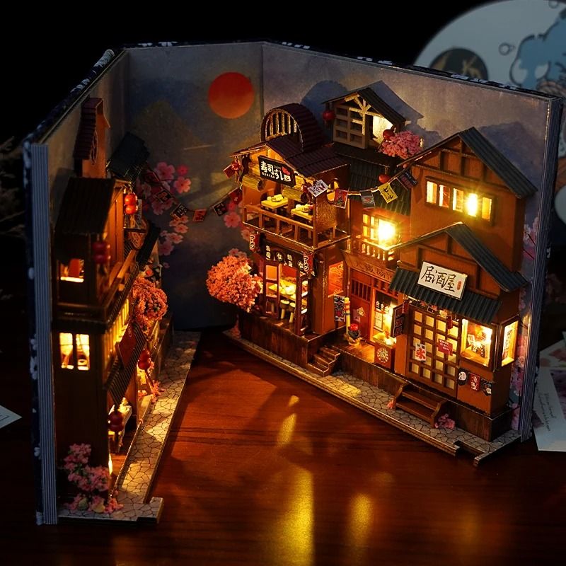 Miniature DIY Book Nook Kit For Teens And Adults 1