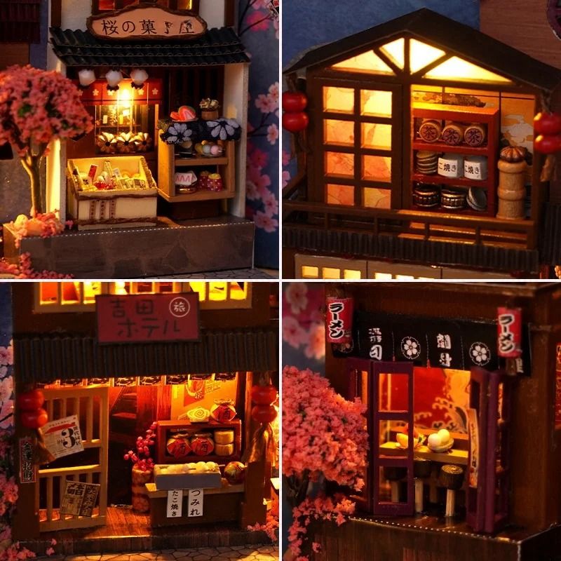 Miniature DIY Book Nook Kit For Teens And Adults 4
