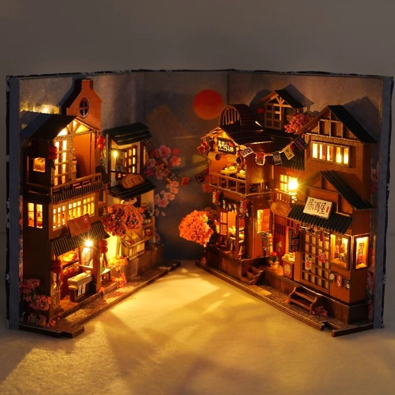 Miniature DIY Book Nook Kit For Teens And Adults 6